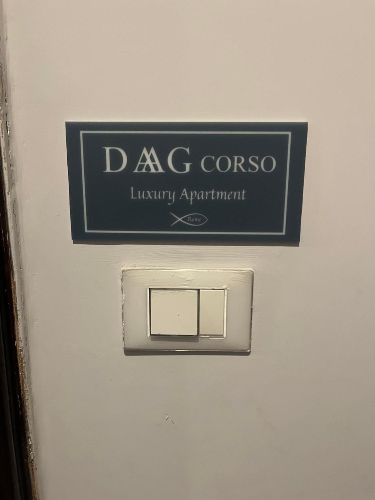 Daag Corso Luxury Apartment Roma Esterno foto